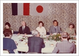 長崎駐在フランス代理領事　澤山精次郎氏の就任披露夕食